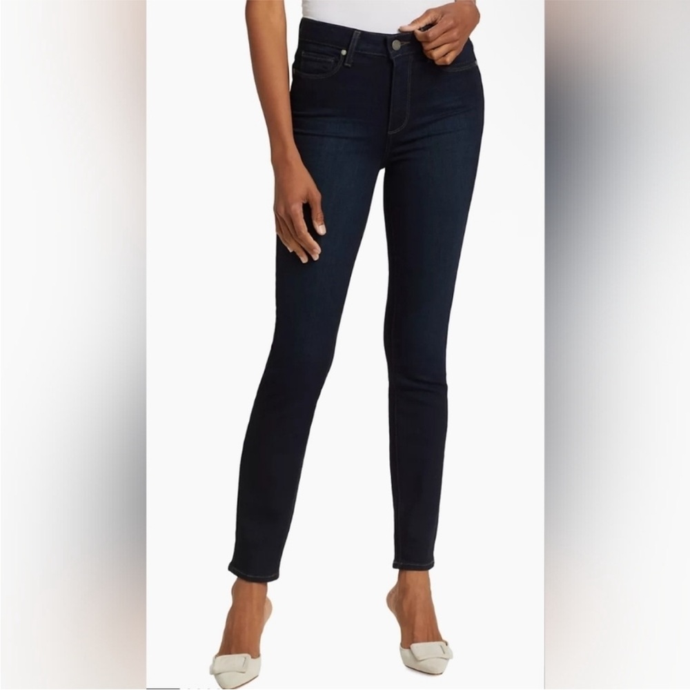 Paige‎ Hoxton Ultra Skinny Mona Dark Wash High Rise Jeans Sz 32 | 31.5" inseam